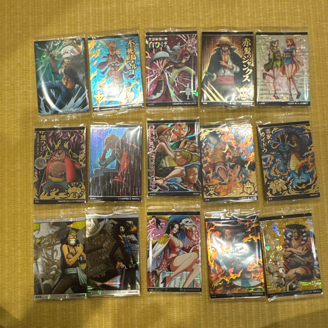 ワンピース カード、シールウエハースセット売り