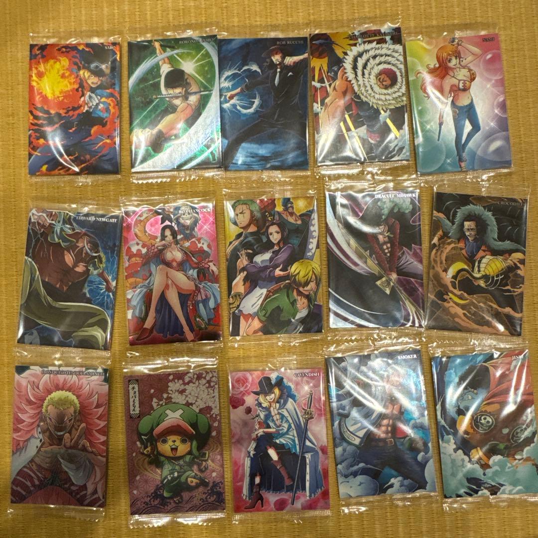 ワンピース カード、シールウエハースセット売り