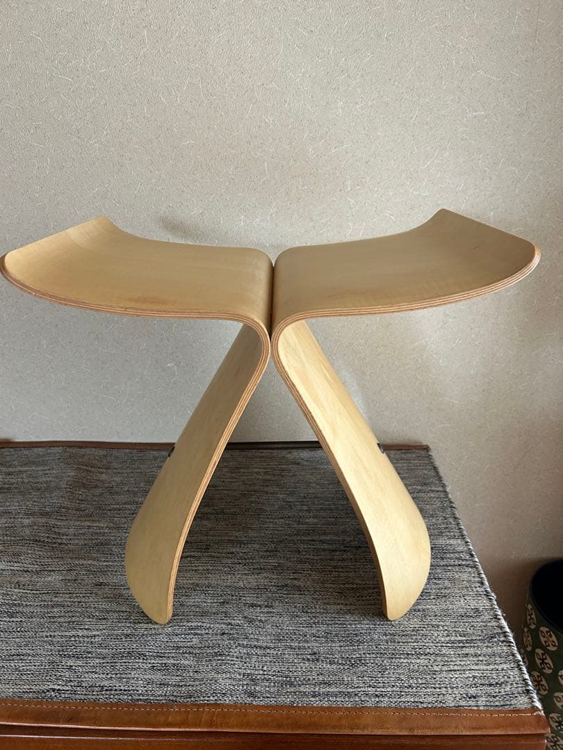 カラフル　天童木工　バタフライスツール　良品