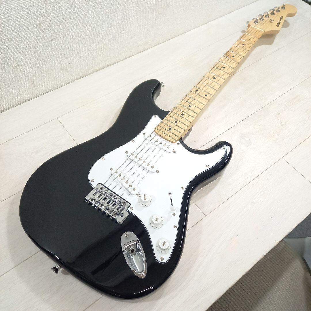 SELDER ストラトキャスター ブラック 黒