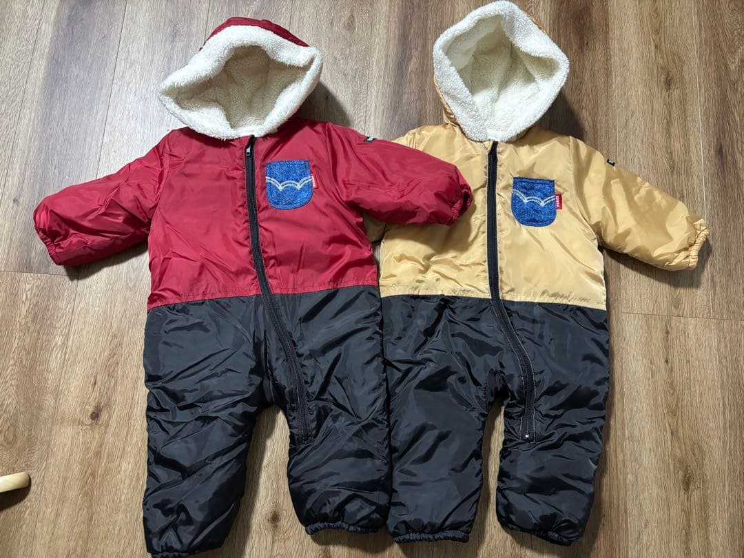 EDWIN スノボウェア　スキーウェア　ジャンプスーツ　双子