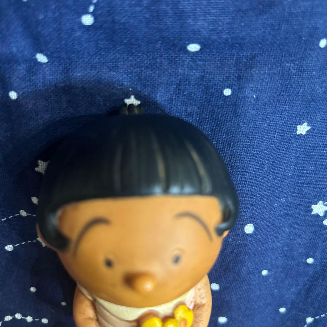 ⭐️希少⭐️昭和レトロ　サザエさん　タカラ　ワカメちゃん　貯金箱　ソフビ　磯野ワカメ