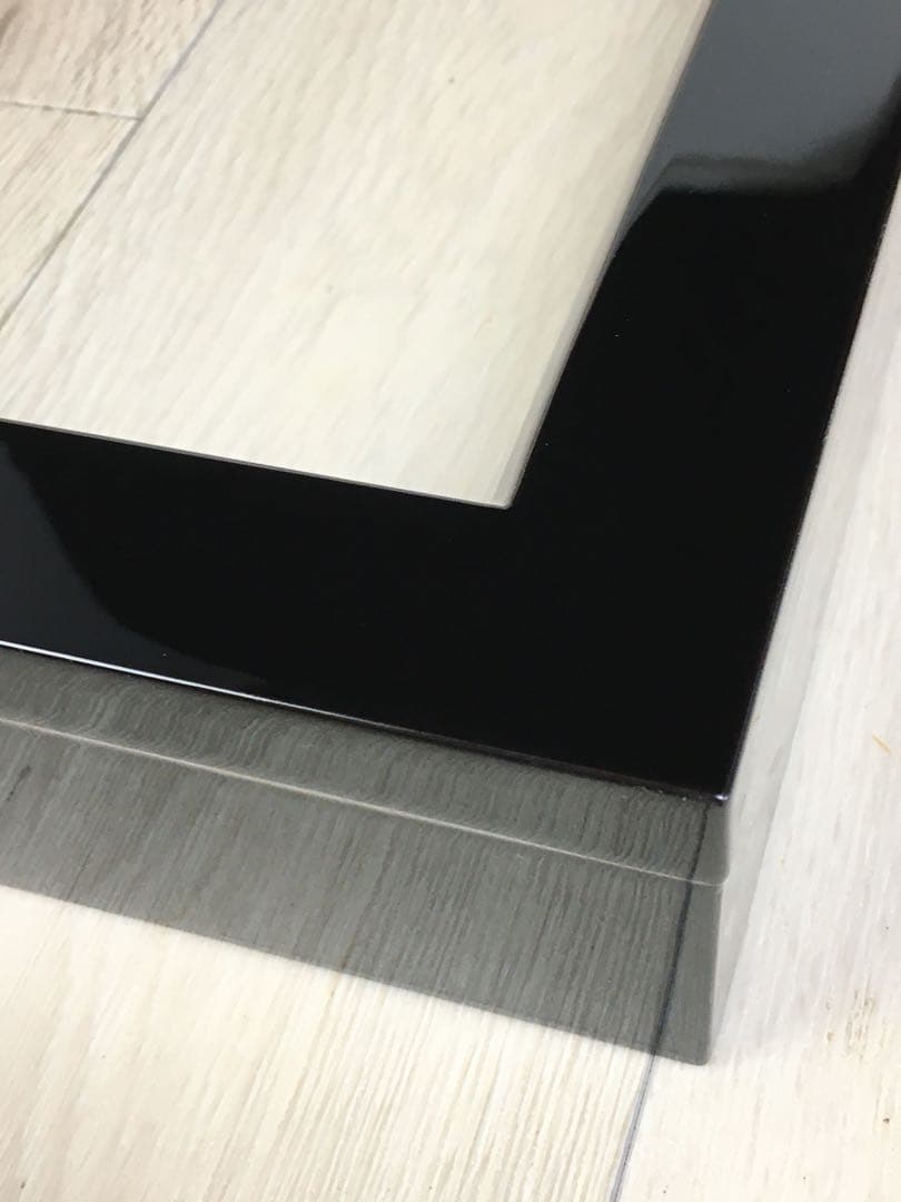 S298輪島塗炉縁 幸悦 共箱 茶道具