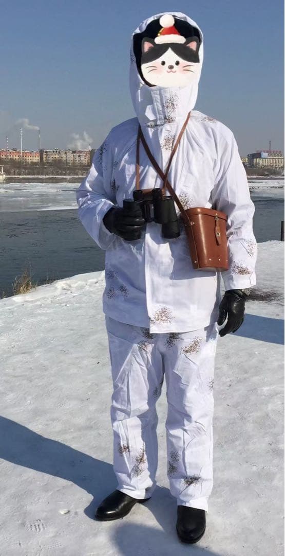 【新品　写真はサンプル】 中国軍　07式雪原迷彩服