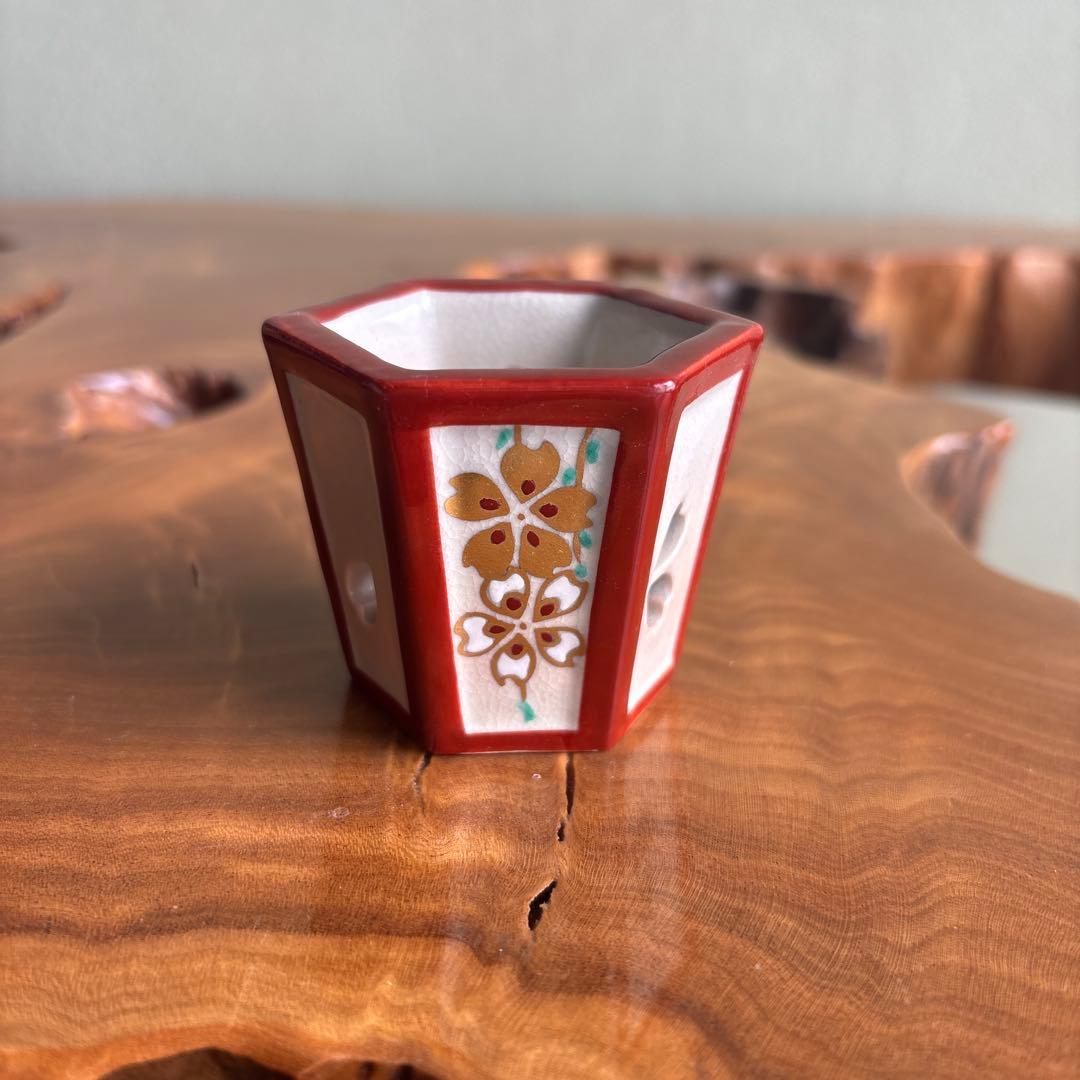 雪洞蓋置 加賀瑞山造 ぼんぼり蓋置 茶道具 共箱