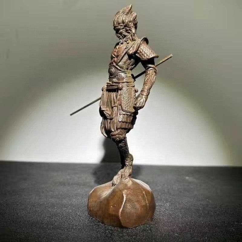 銅像 銅仏 闘勝仏斉天大聖孫悟空仏像 装飾品 工芸品 美術品 置物