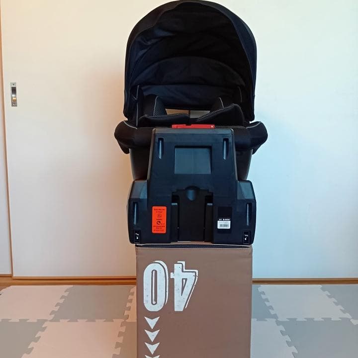 【美品✨】マムズキャリー チャイルドシート ターンレジェfix ヨ