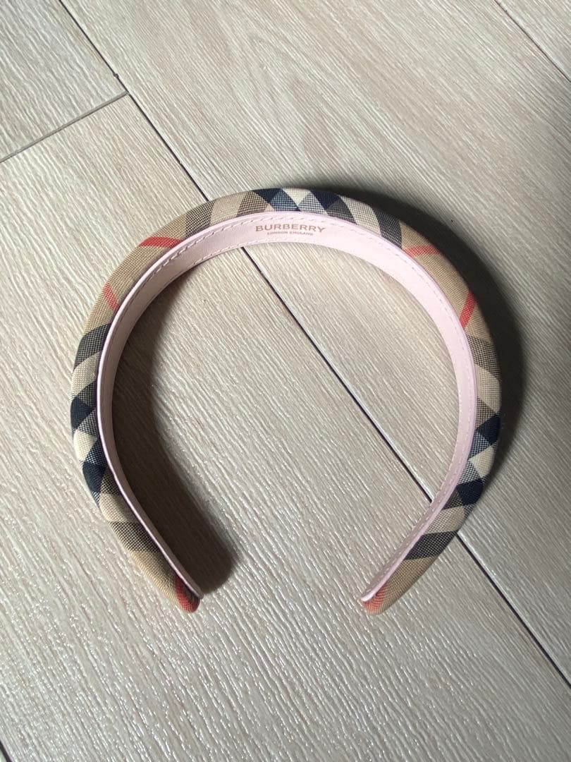 BURBERRY ヴィンテージチェック ヘアバンド
