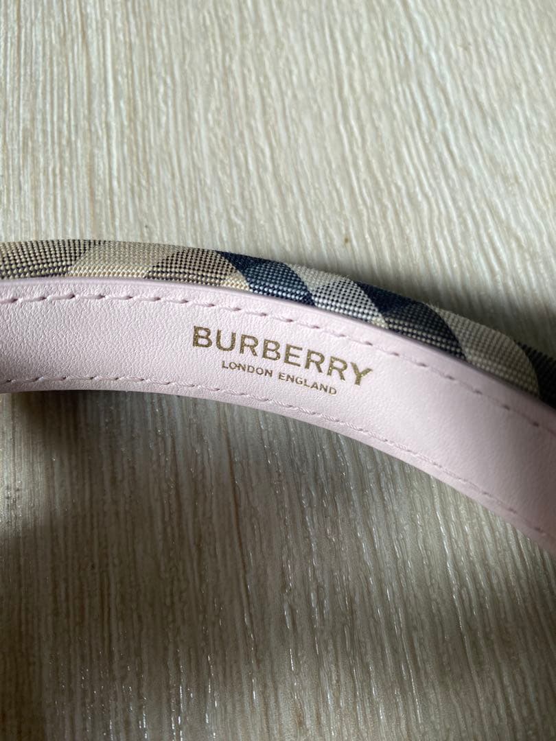BURBERRY ヴィンテージチェック ヘアバンド