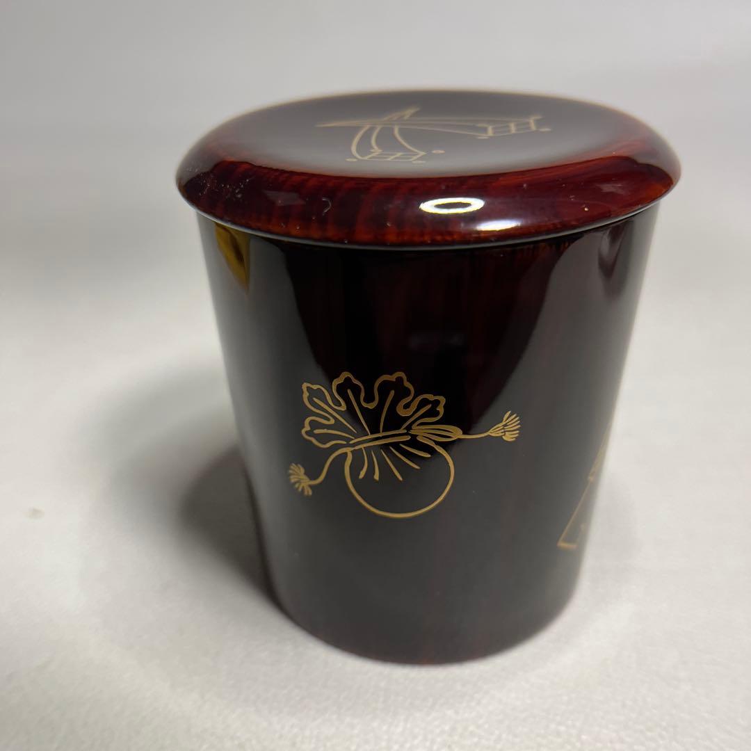 お稽古茶道具　道場宗廣　宝尽し　末廣茶器