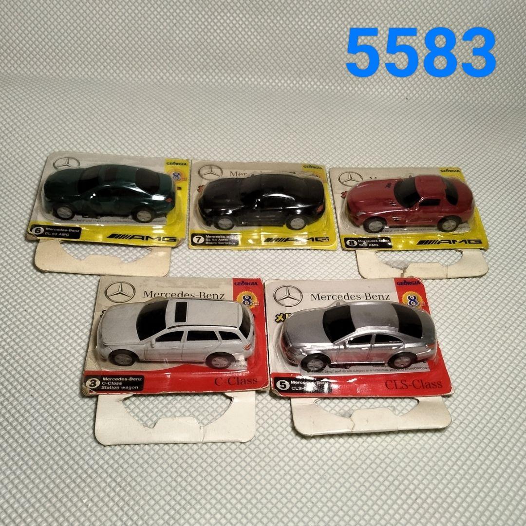 ★商談中★　5583 IA メルセデスベンツ プルバックカー5台セット