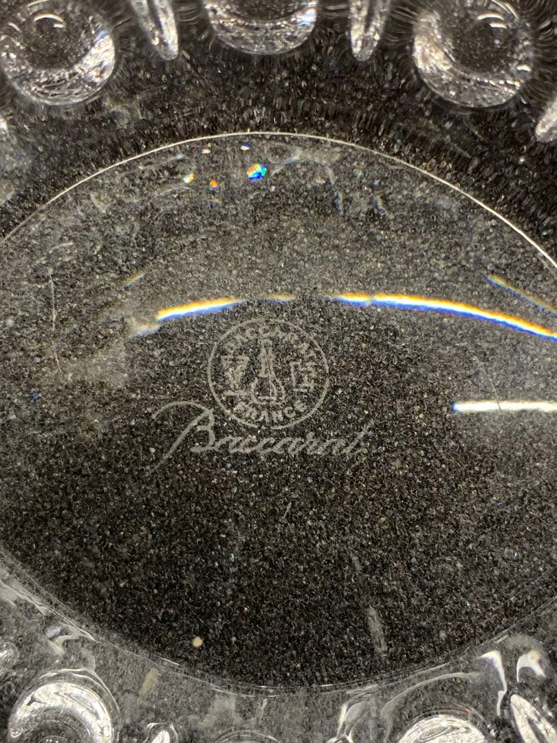 Baccarat クリスタルトレイ 楕円形
