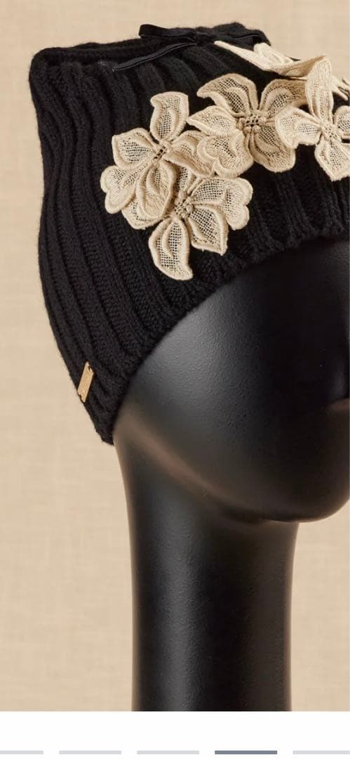 アシーナニューヨークジャスミンニット帽子24AW