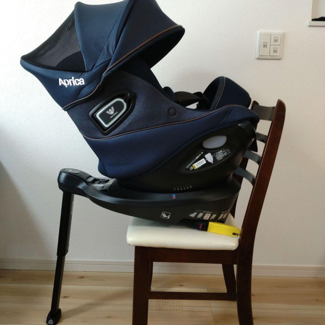 Aprica ネイビー　クルリラ　ビッテ　プロテクト ISOFIX