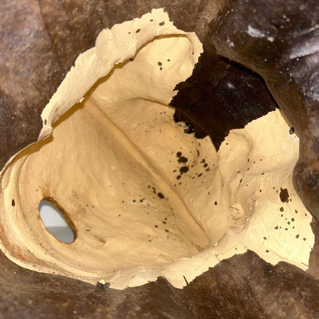 狸庵　タヌキ　信楽焼　高さ45cm 置物　縁起物