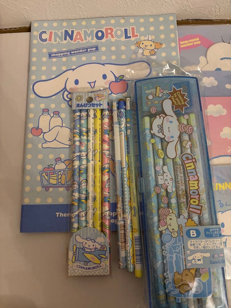 希少！シナモロール　文房具セット⭐︎平成レトロ.サンリオ