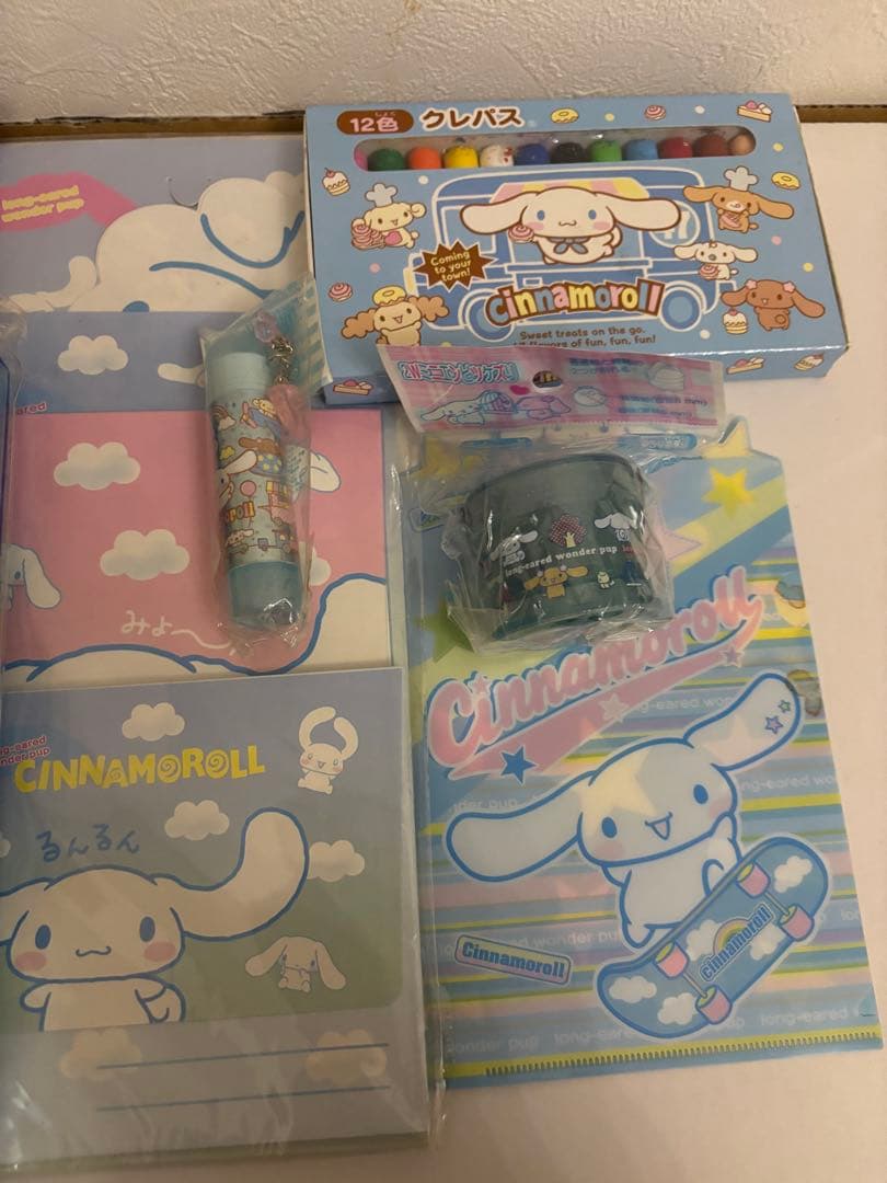 希少！シナモロール　文房具セット⭐︎平成レトロ.サンリオ