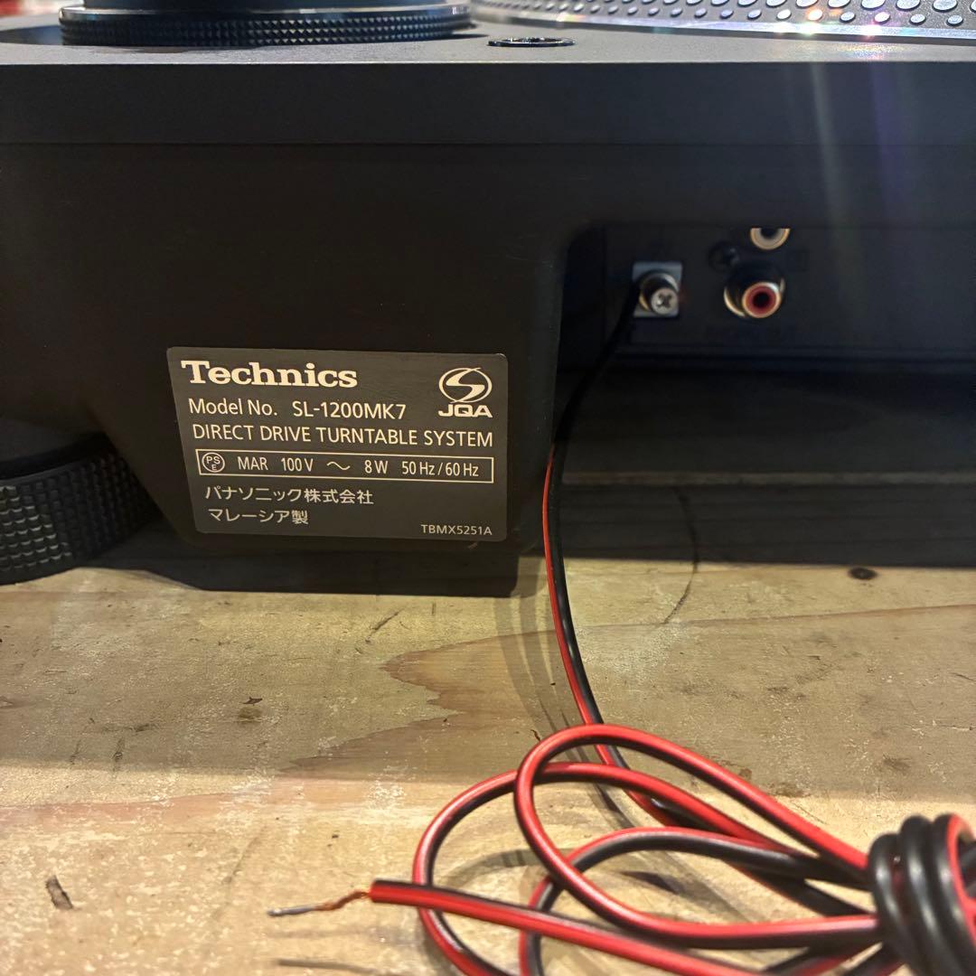 【即決可】Technics SL-1200 MK7 (美品・送料込)