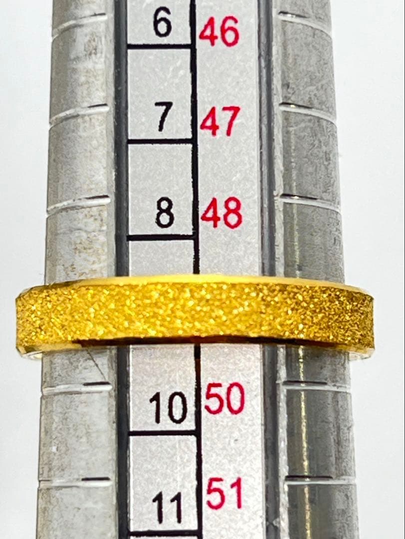 あーきK24純金グロスリング 4.00g指輪リング 刻印あり ハンドメイド