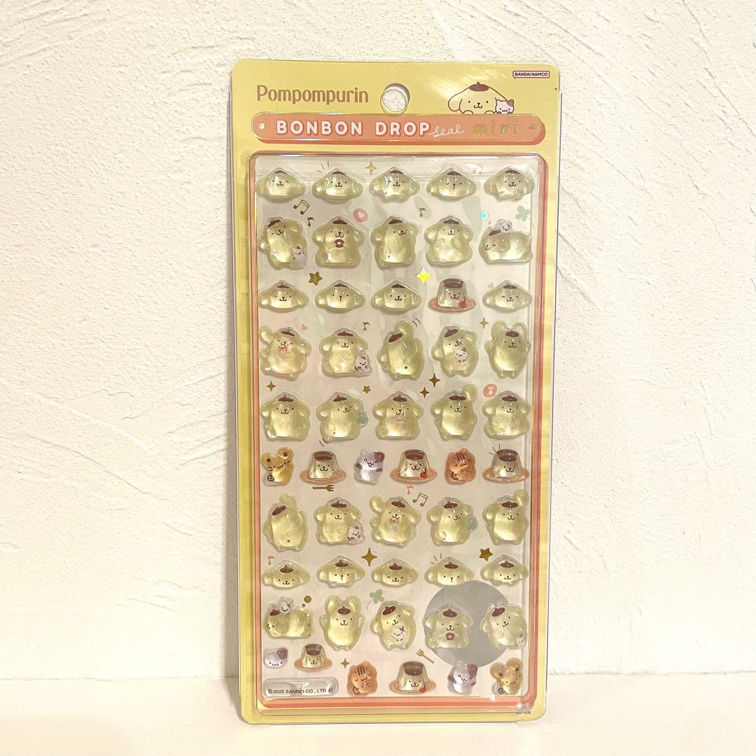 【正規品】サンリオボンボンドロップシールmini 8枚コンプリートセット
