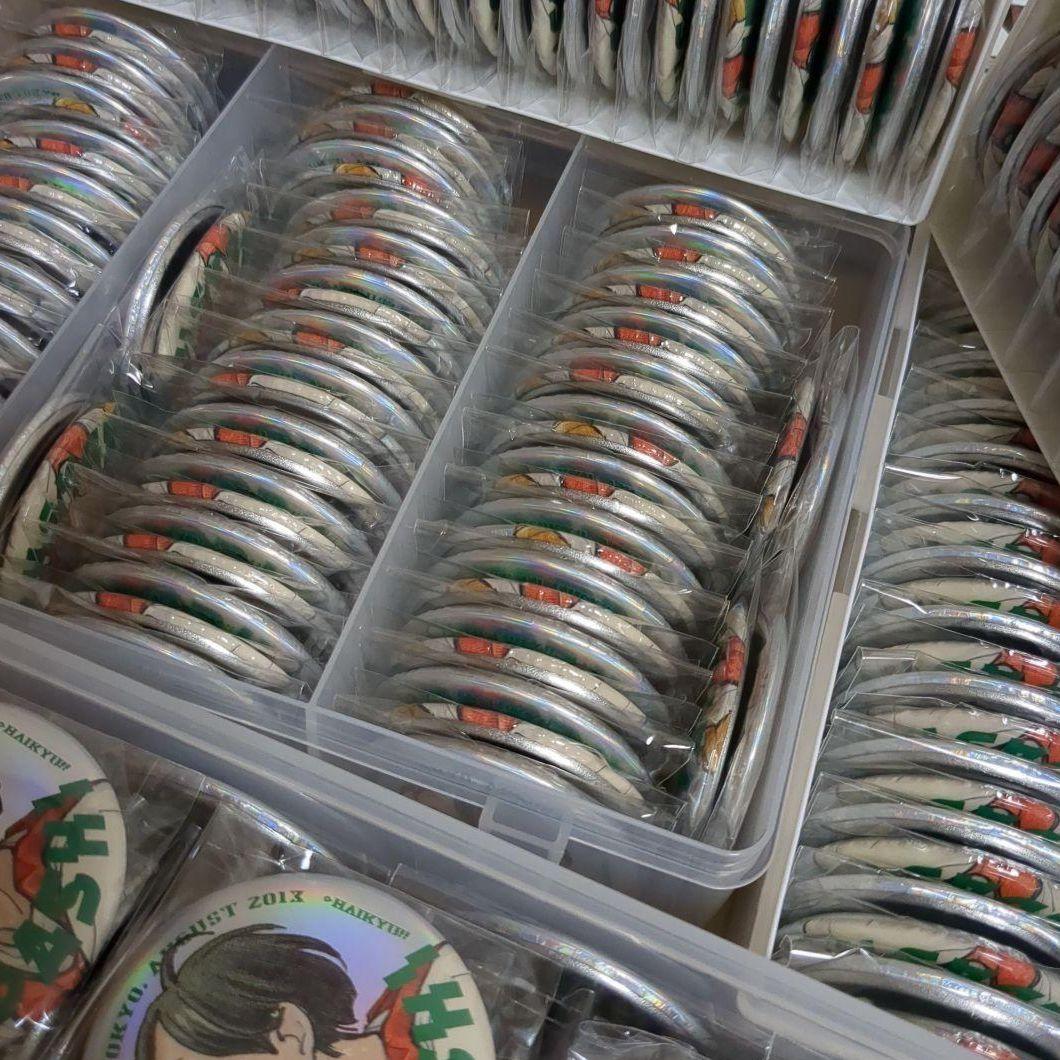 ハイキュー ジャンプ GIGA 缶バッジ 山口忠 110点