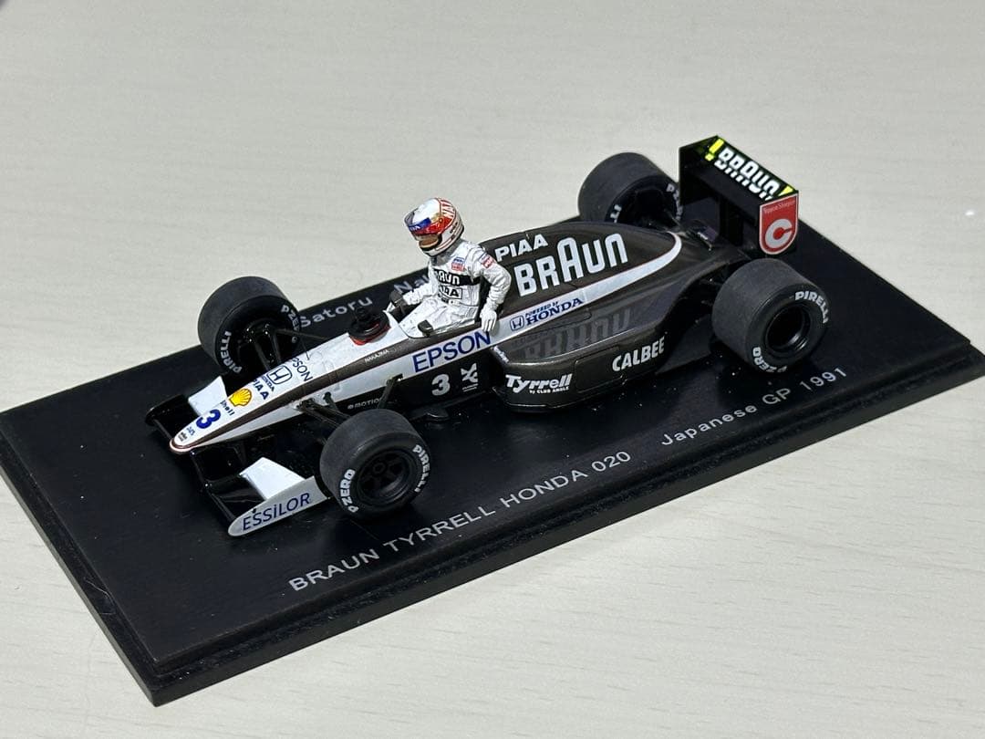 【よ。】激レア スパーク ティレル ホンダ 020 1991 中嶋悟 鈴鹿