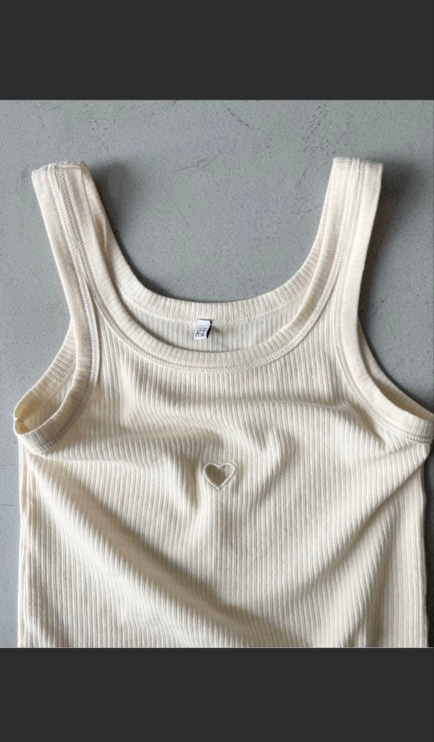 トップス BASERANGE HEART TANK