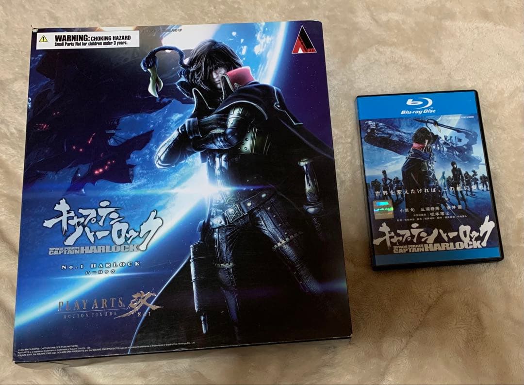 プレイアーツ改　キャプテンハーロック&Blu-ray