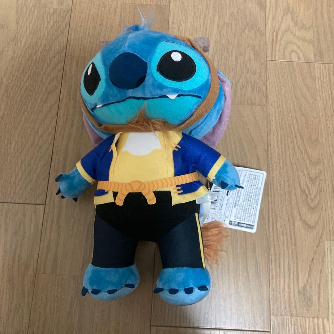 スティッチ　ぬいぐるみ　美女と野獣バージョン