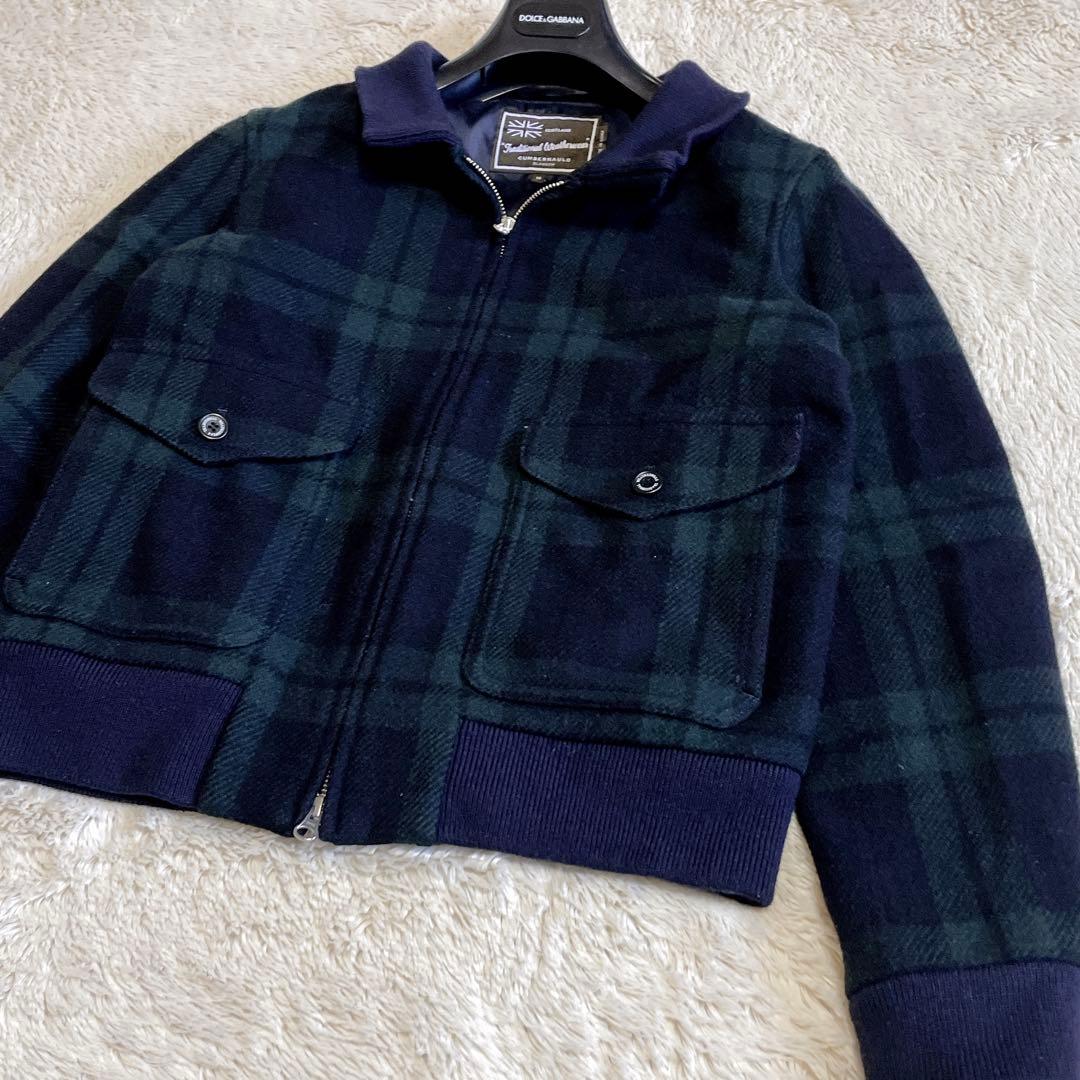 美品 トラディッショナル ウェザーウェア ブラックウォッチ スイングトップ