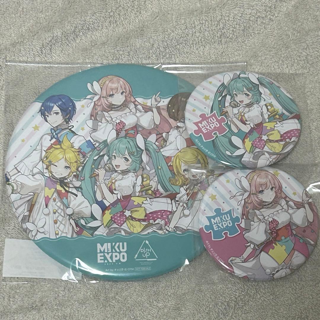 初音ミク DISH UP 缶バッジ