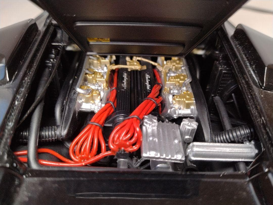 19　京商　1/18　ランボルギーニ　カウンタック　LP400　黒　ブラック