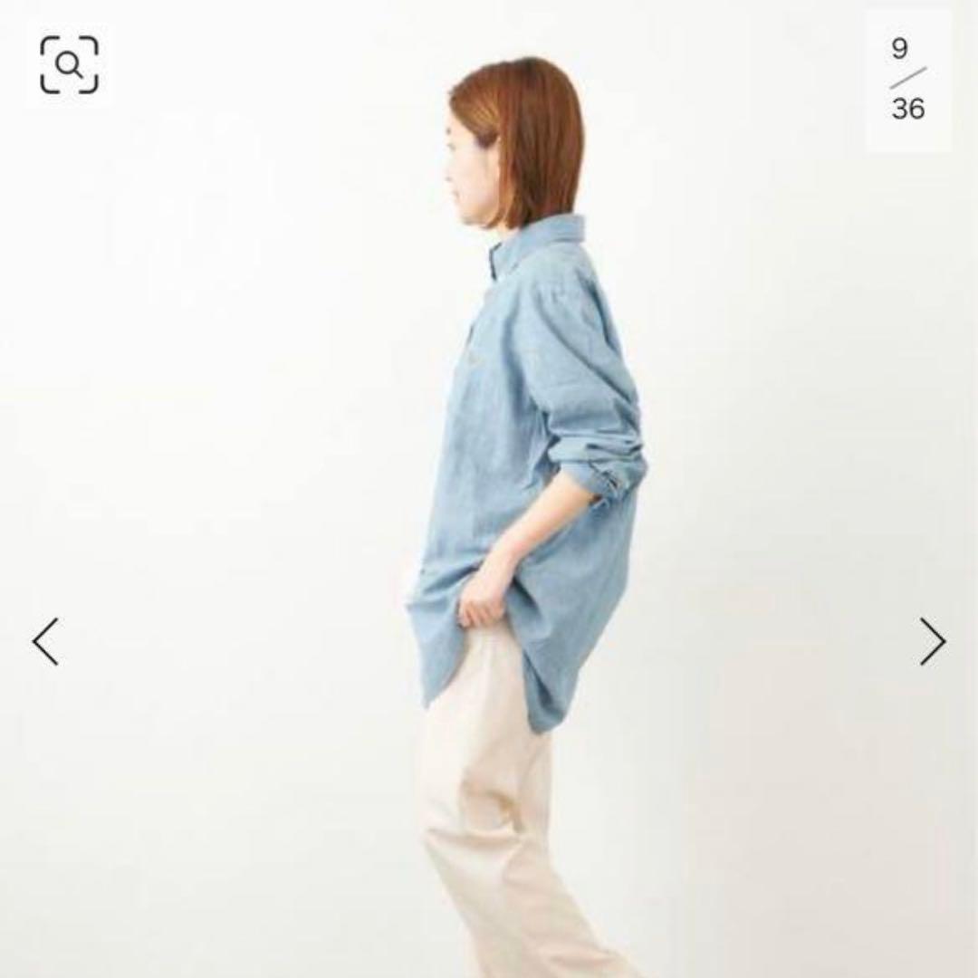 ポロラルフローレン デニム シャツ ジャーナルスタンダード サックスブルー L