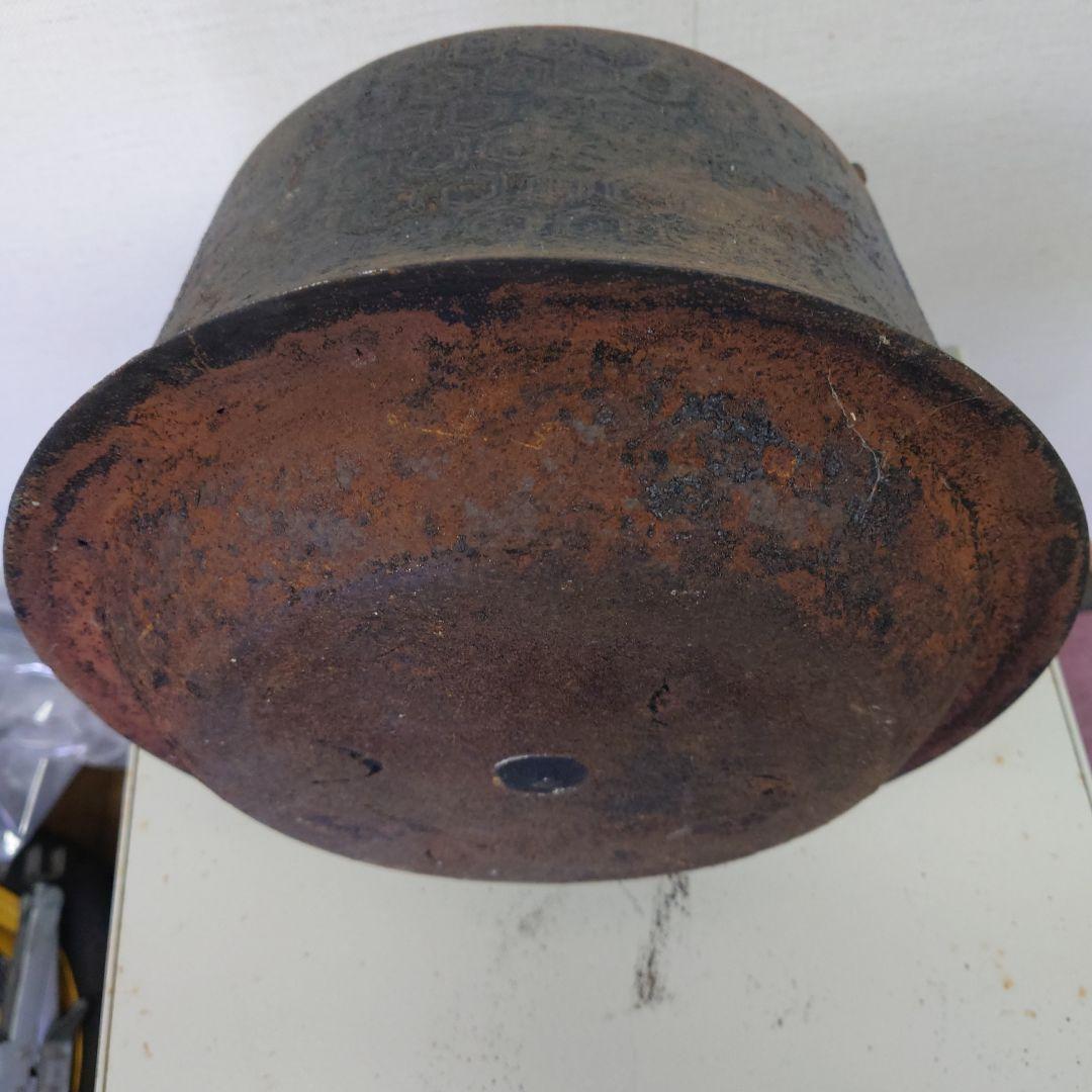 黒色 鉄瓶 装飾模様付き