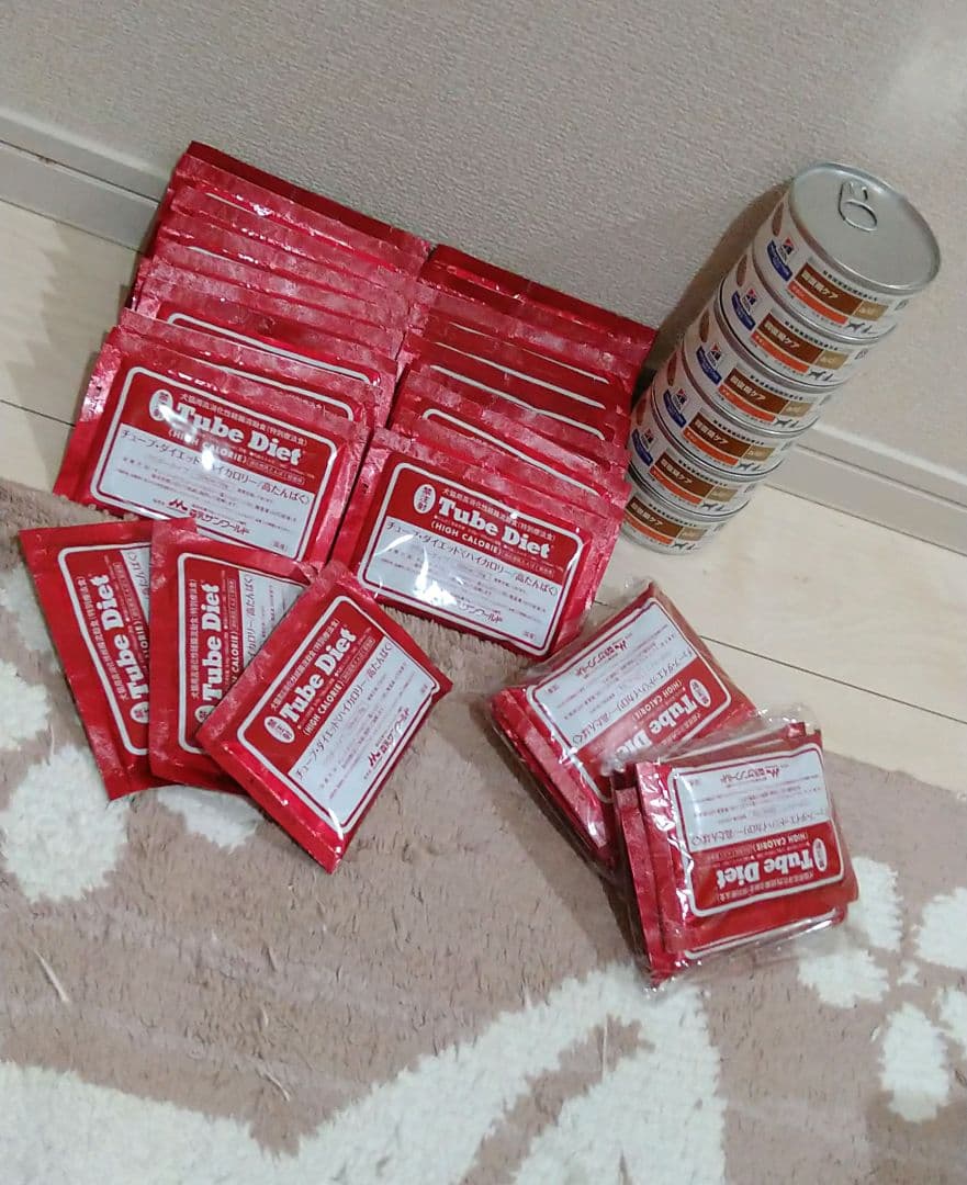 チューブダイエット　ハイカロリー、ヒルズ　回復期　ad缶　セット