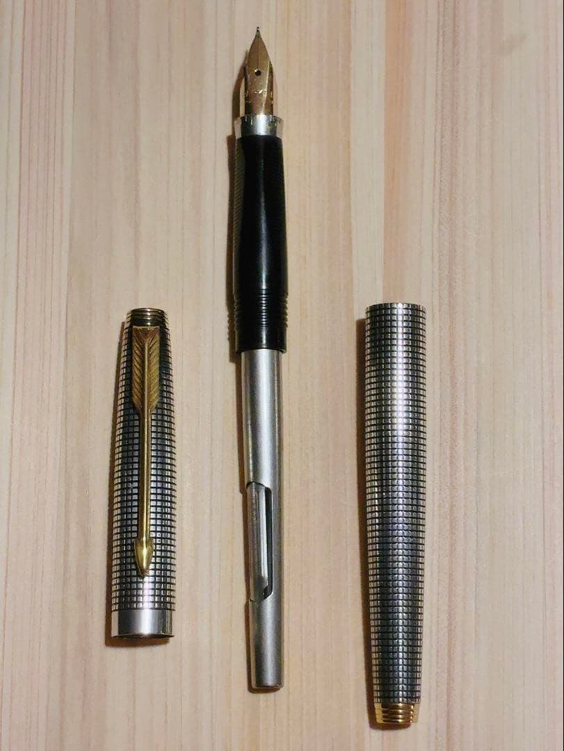 PARKER 75 万年筆・純銀925S : ヴィンテージ