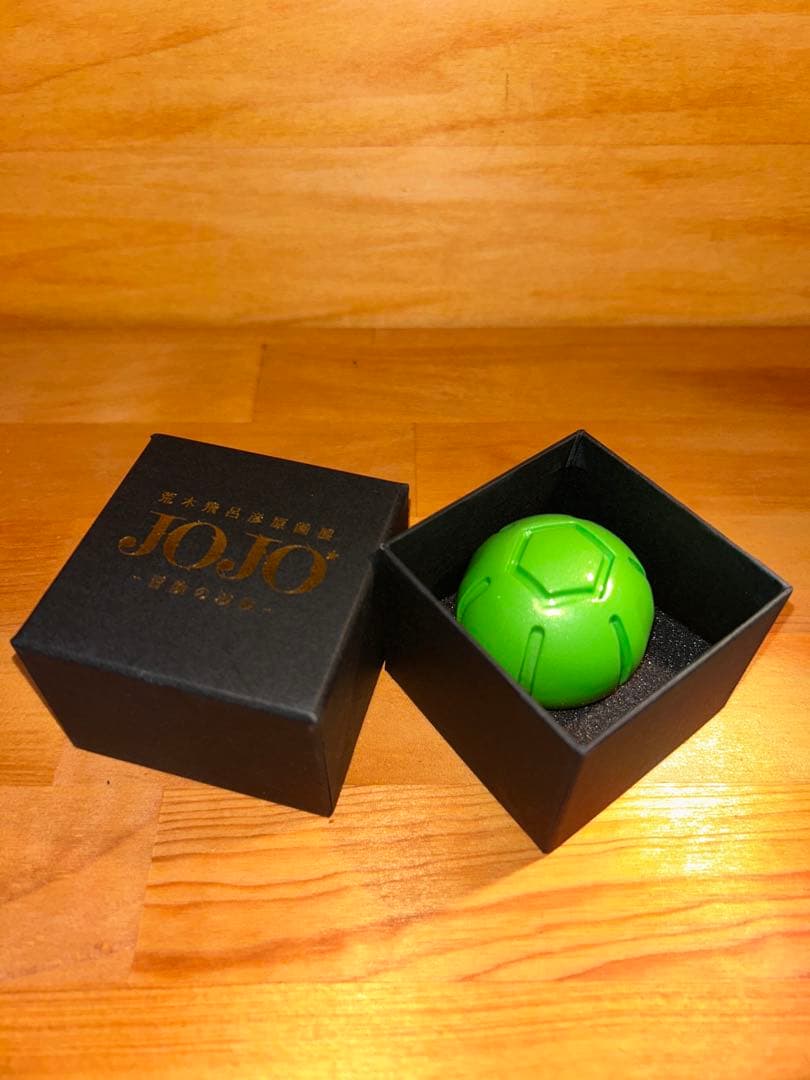 ジョジョ展　冒険の波紋　スティールボールラン　鉄球　ペーパーウェイト