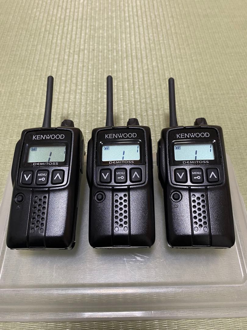 KENWOOD DEMITSOSS トランシーバー 3台セット 無線機