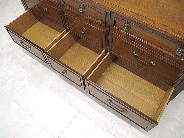 ドレクセルヘリテイジ 「トライユン」 マホガニー材サイドボード　　リビングボード