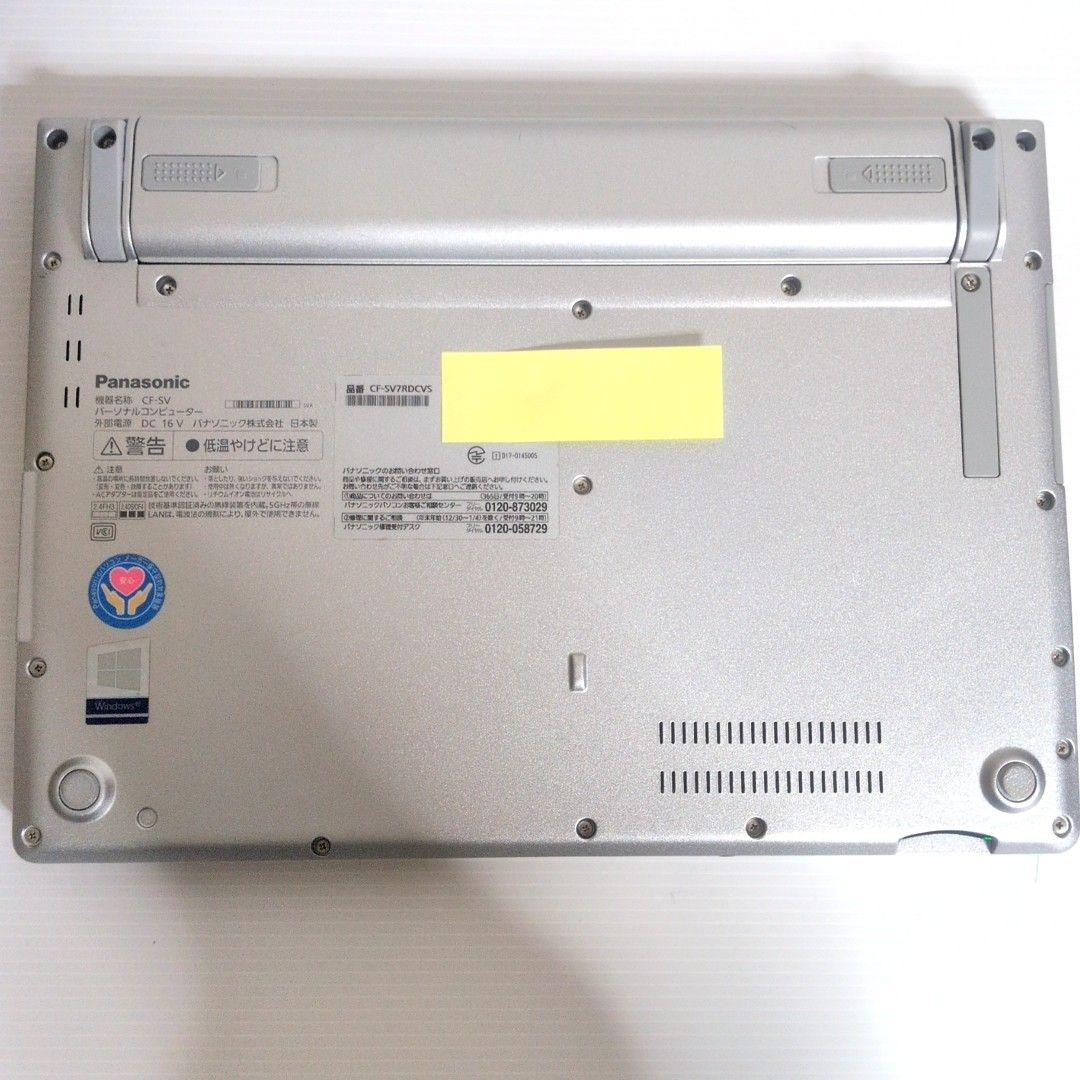 小型・軽量！Panasonic Let’s Note CF-SV8 カメラ付き