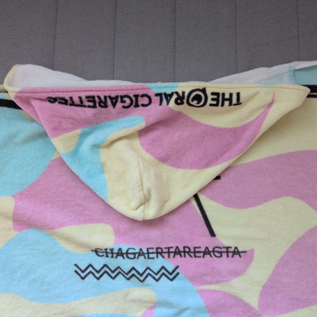 THE ORAL CIGARETTES フード付きタオル