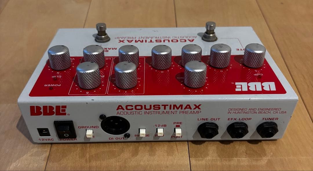 BBE ACOUSTIMAX アコースティックプリアンプ