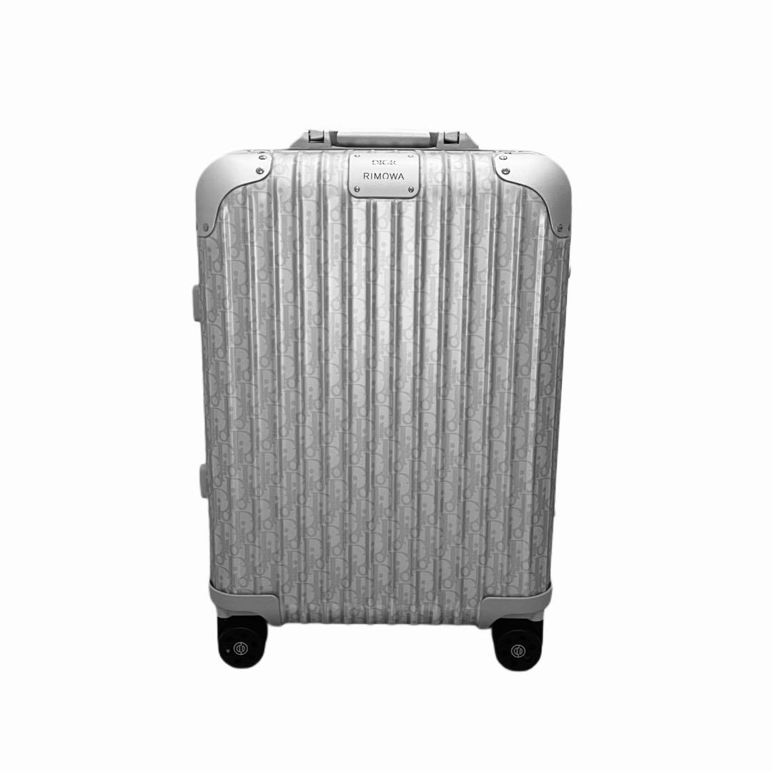 あやめ様 DIOR AND RIMOWA キャリー オン スーツケース シルバー