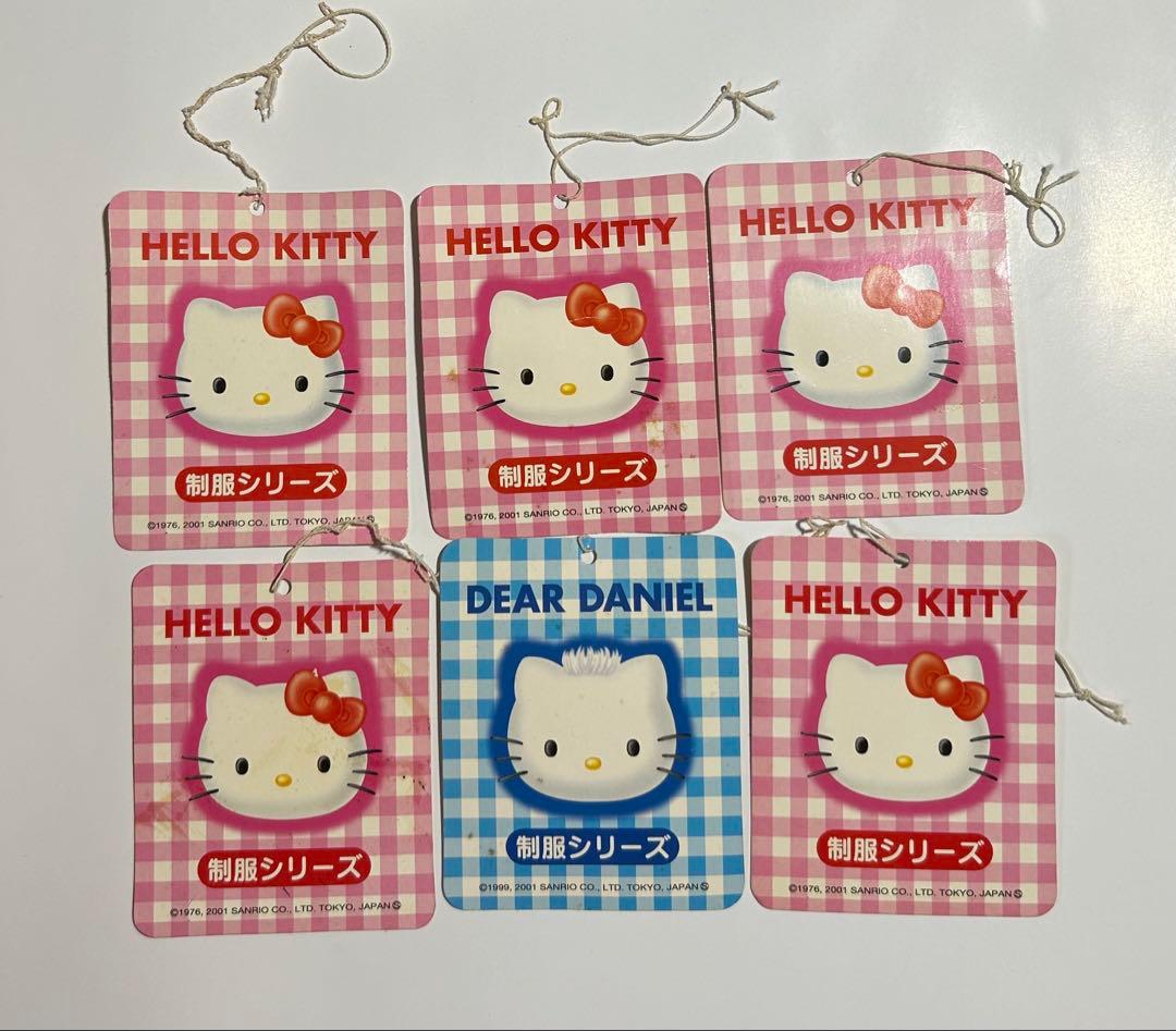 【激レア・タグ付き】ハローキティ 制服シリーズ8点セット 2001年