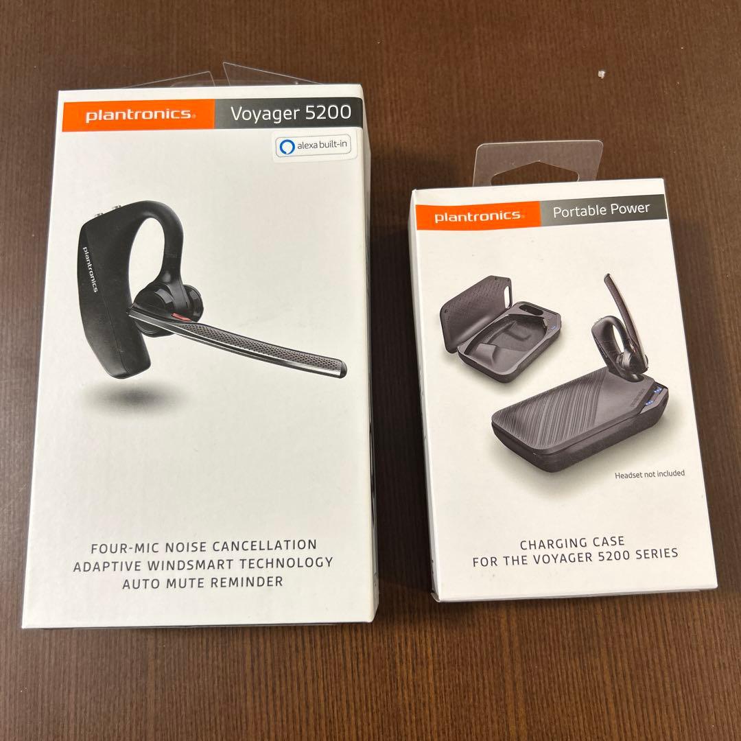 Plantronics Poly Voyager 5200 充電ケース付き