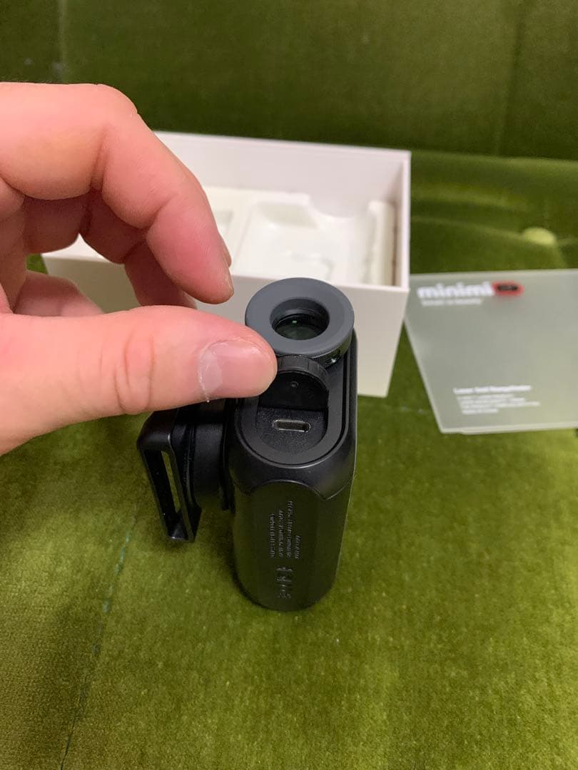 CaddyTalk minimi LT ゴルフ用距離計 ブラック