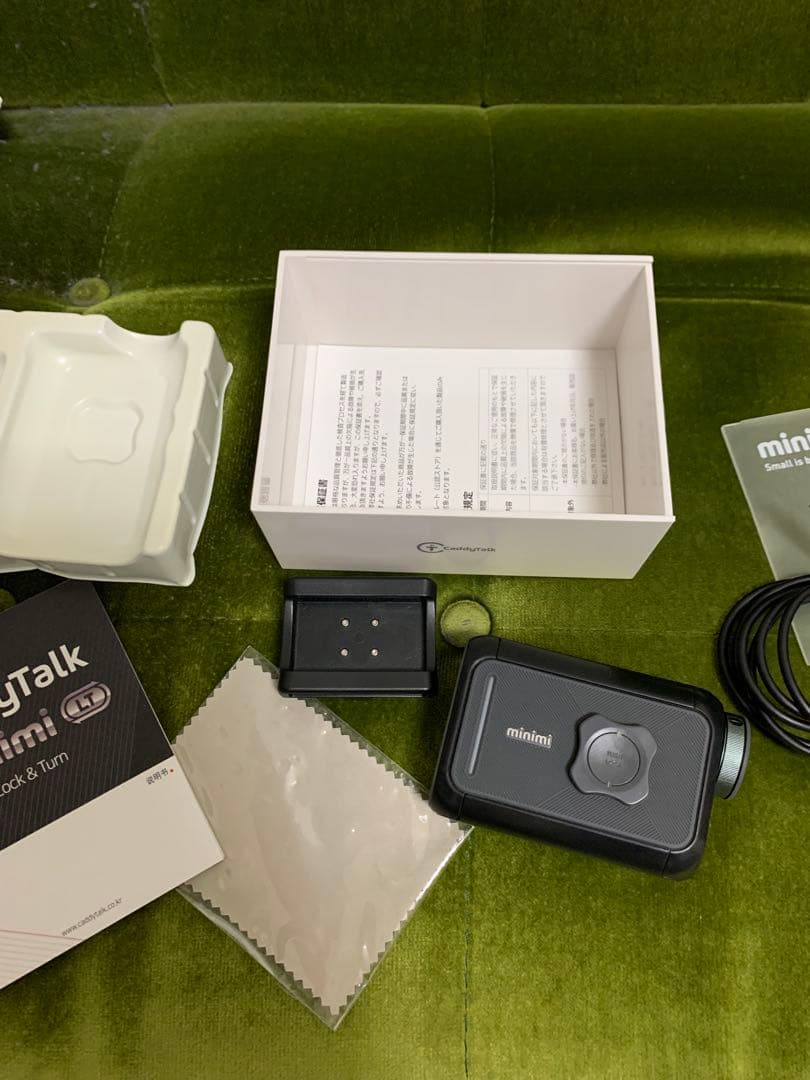 CaddyTalk minimi LT ゴルフ用距離計 ブラック