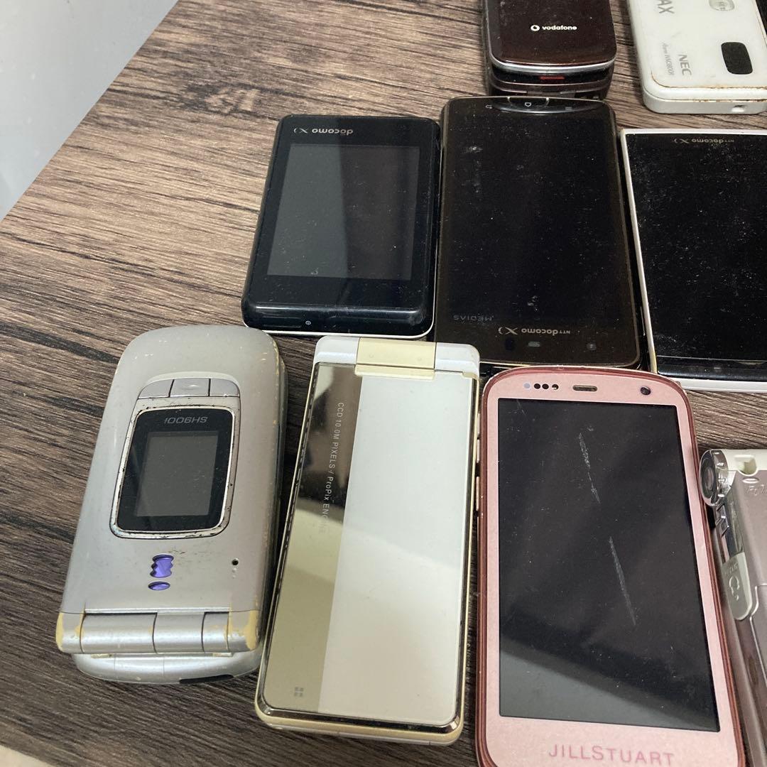 ジャンク品　携帯電話等まとめ売り接続不明