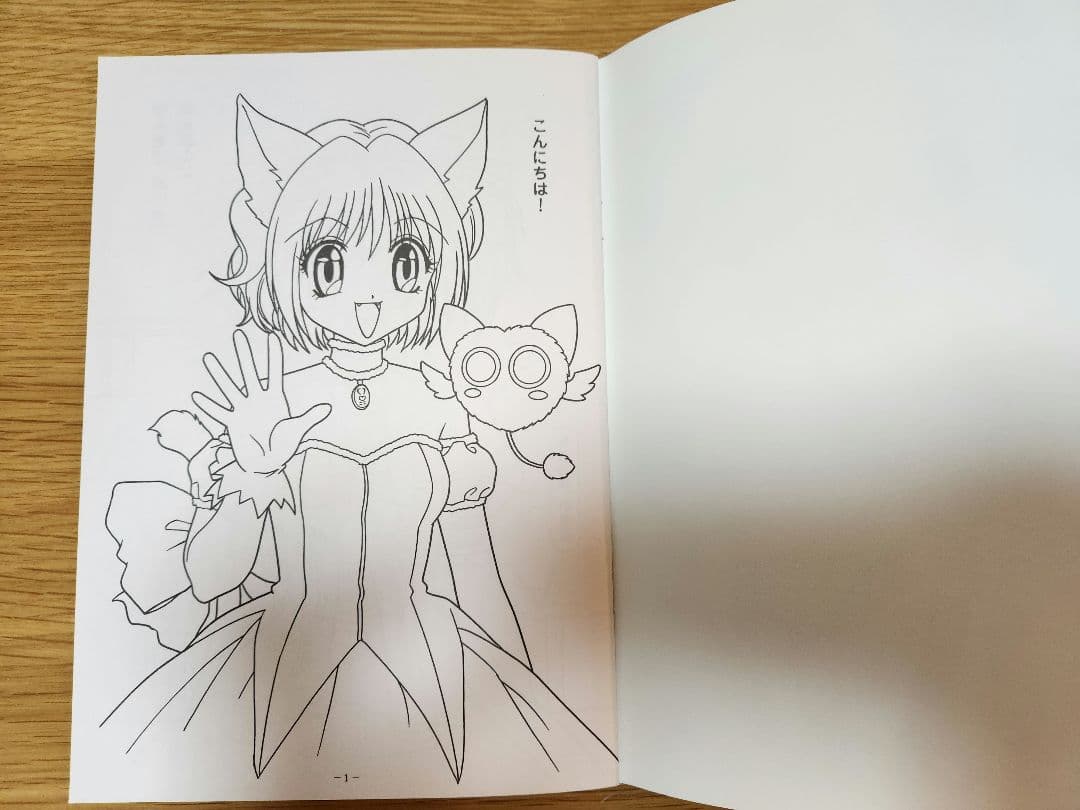 東京ミュウミュウ　新品未使用　ぬりえ