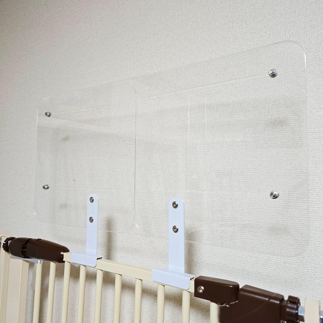 RAKU ペットゲート 155cm 高さ拡張パーツセット